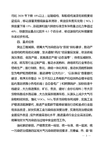 河南省深入打好秋冬季重污染天气消除、夏季臭氧污染防治和柴油货车污染治理攻坚战行动方案(图3)