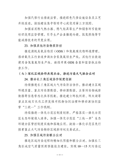 《上海市清洁空气行动计划（2023—2025年）》征求意见(图11)