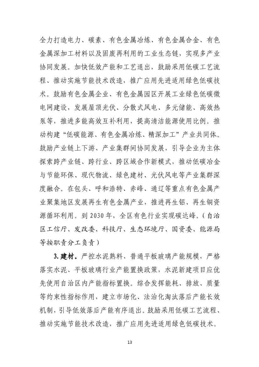 050508332791_0P020230504593713713301_13.jpg 内蒙古自治区工业领域碳达峰实施方案:严格控制碳排放重点行业产能规模(图14)