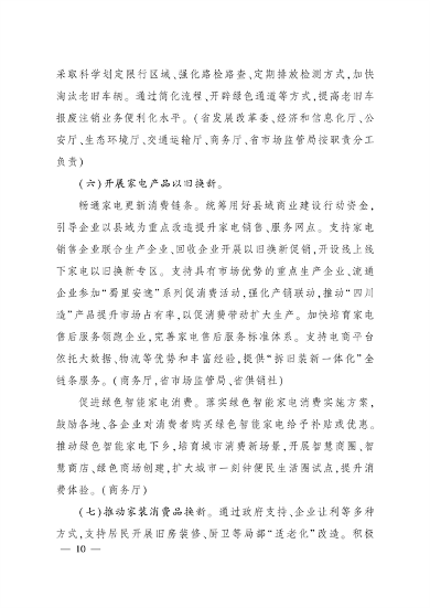 四川省推动大规模设备更新和消费品以旧换新实施方案(图9)