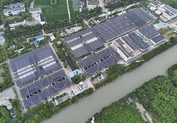 大众嘉定污水处理厂分布式光伏项目正式并网发电！