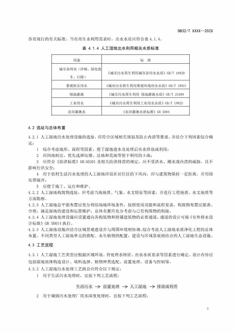 江苏地标《人工湿地污水处理技术规程》报批版公示！(图6)