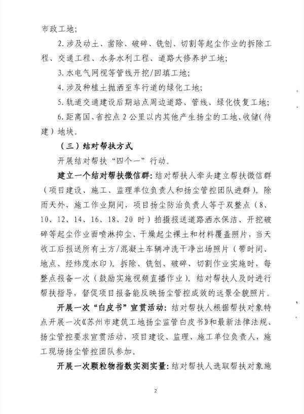 苏州市关于深人打好建筑工地扬尘污染防治攻坚战的通知(图2)