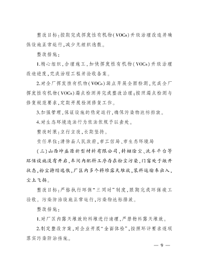 《太原市空气质量突出问题整改方案》发布(图8)
