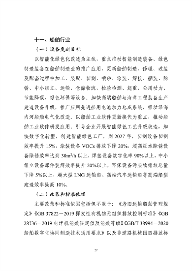 工业和信息化部印发《工业重点行业领域设备更新和技术改造指南》(图27)