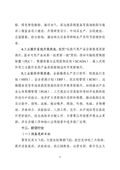 工业和信息化部印发《工业重点行业领域设备更新和技术改造指南》(图29)