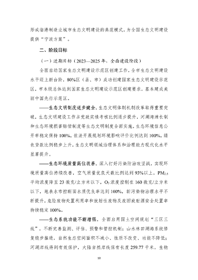 宁波市生态文明建设示范区规划（2023—2030年）（征求意见稿）(图14)