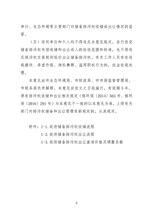 福州市印发排污权储备和出让工作实施意见(图5)