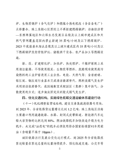 广东省空气质量持续改善行动方案（征求意见稿）(图5)