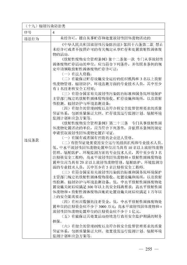 《广西壮族自治区生态环境非罚款类行政处罚裁量规则（征求意见稿）》(图255)