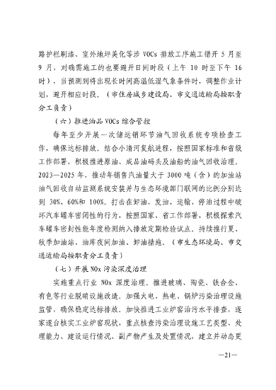 24部门联合发布《济南市深入打好重污染天气消除、臭氧污染防治和柴油货车污染治理攻坚战行动方案》(图17)