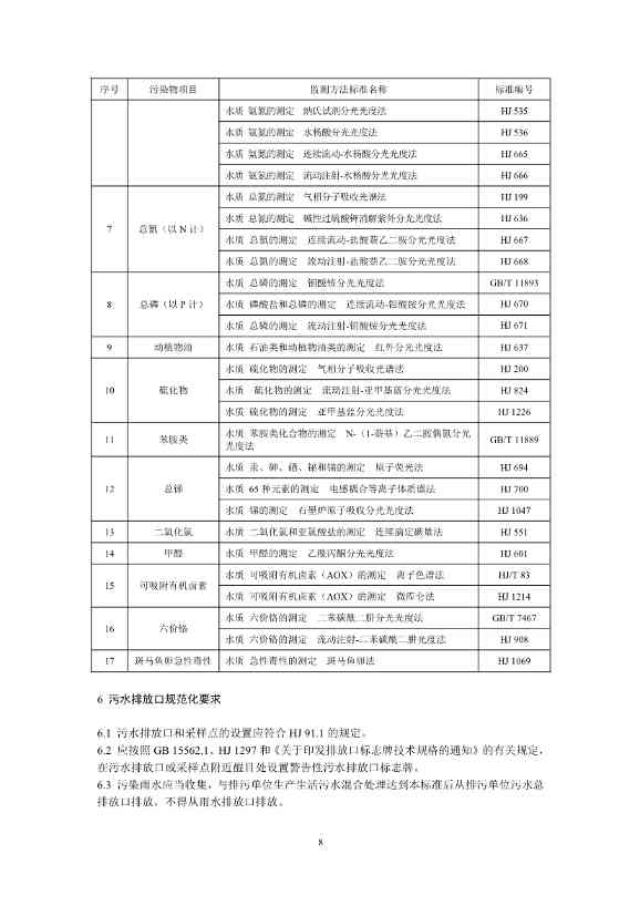 生态环境部：纺织工业水污染物排放标准（二次征求意见稿）(图11)