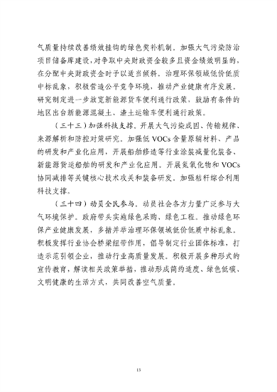 浙江省空气质量持续改善行动计划（征求公众意见稿）发布(图13)