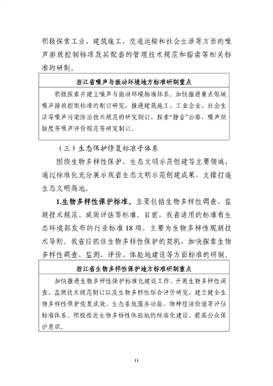 生态环境部转发《浙江省生态环境保护标准体系建设指南》(图15)