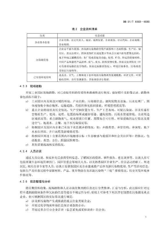 四川省工业园区新污染物调查评估技术规范（征求意见稿）(图7)
