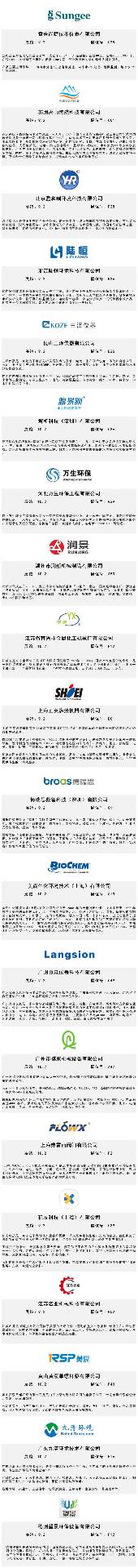 必看！9.17-19第九届中国环博会广州展近400家展商名单首发！(图6)
