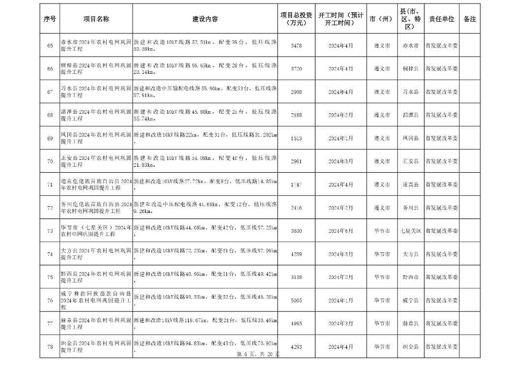 关于印发《贵州省2024年推动大规模设备更新和消费品以旧换新重点项目清单（第一批）》的通知(图6)