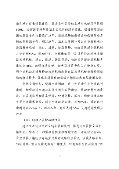《天津市大气环境质量达标规划》征求意见(图15)