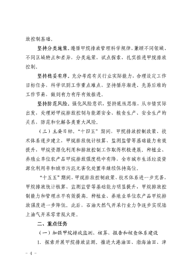 《天津市甲烷排放控制行动方案》发布(图2)