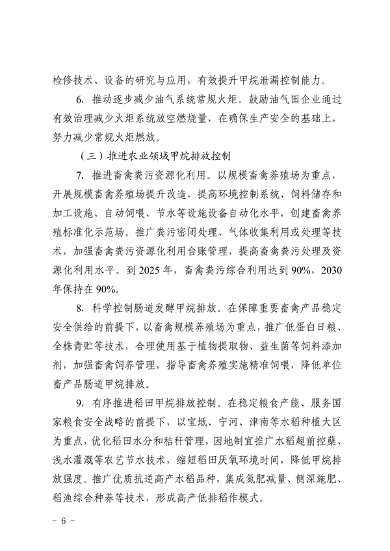 《天津市甲烷排放控制行动方案》发布(图4)