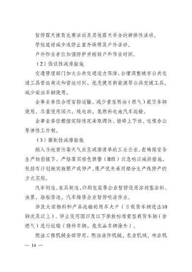 实施差异化应对 江苏省重污染天气应急预案（征求意见稿）发布(图14)