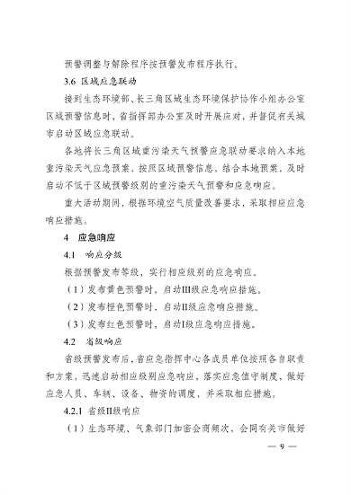 实施差异化应对 江苏省重污染天气应急预案（征求意见稿）发布(图9)