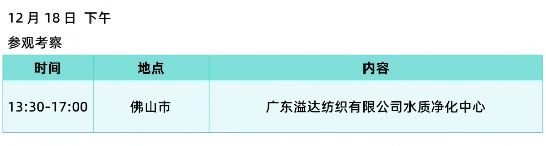 日程发布丨2025全国纺织印染废水处理全工艺技术大会(图8)