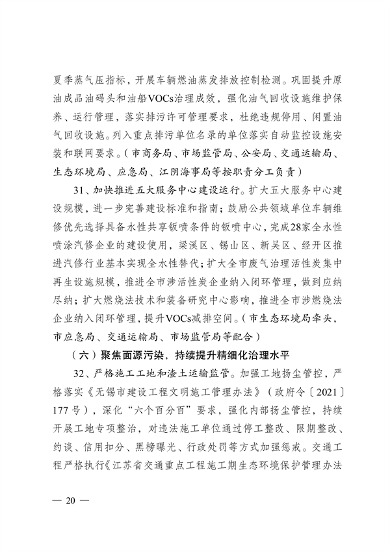 《无锡市2024年大气污染防治工作计划》发布(图20)