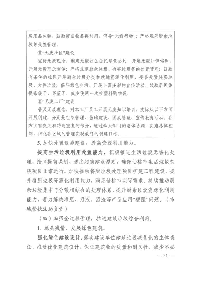 仙桃市“无废城市”建设实施方案发布！(图21)