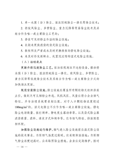 《河南省低效失效大气污染治理设施排查整治实施方案》发布(图14)