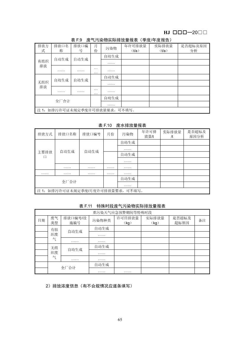 生态环境部：排污许可证申请与核发技术规范 石化工业（修订征求意见稿）(图69)