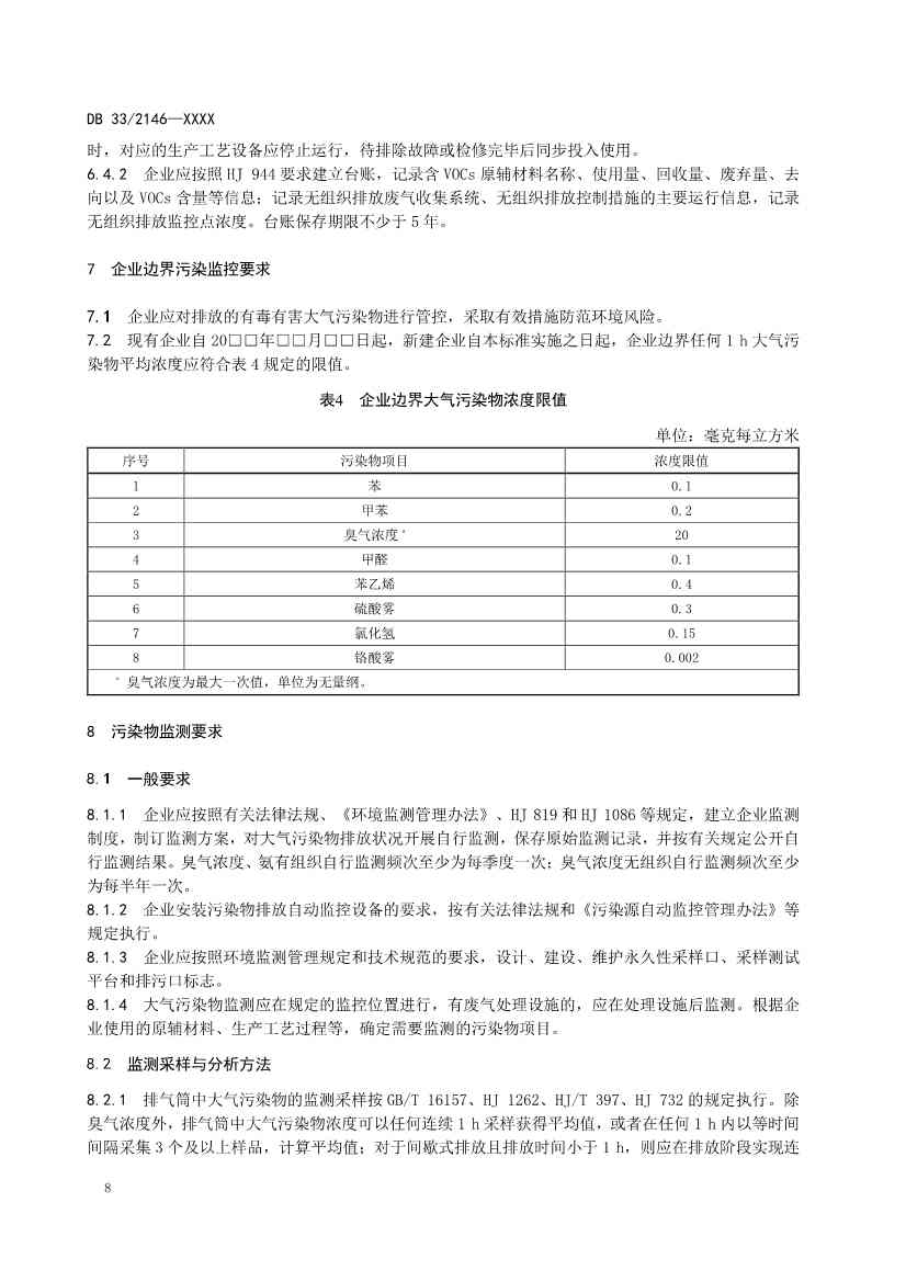 浙江工业涂装工序大气污染物排放标准（征求意见稿）(图12)